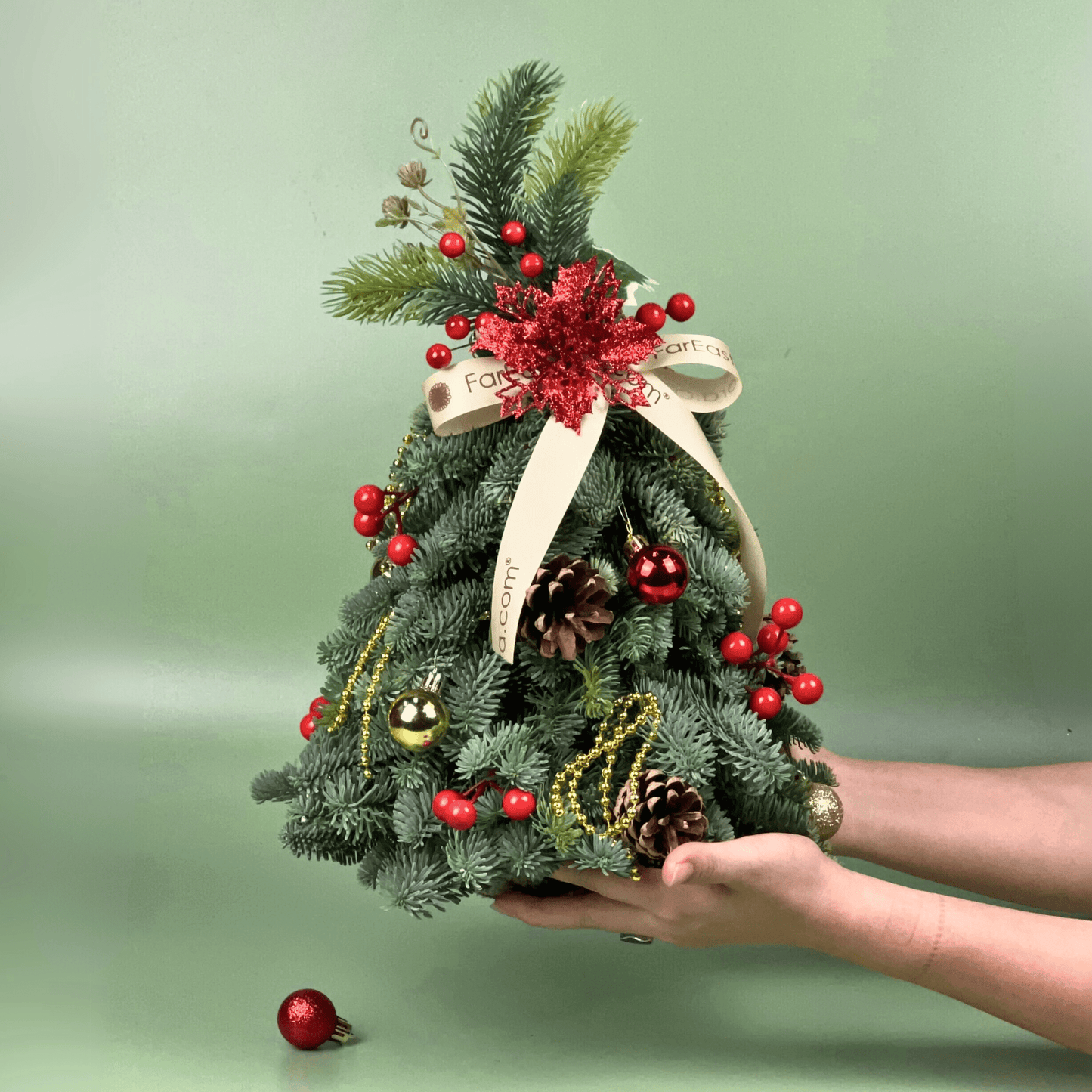 Mini Christmas Tree with Decoration - 30cm