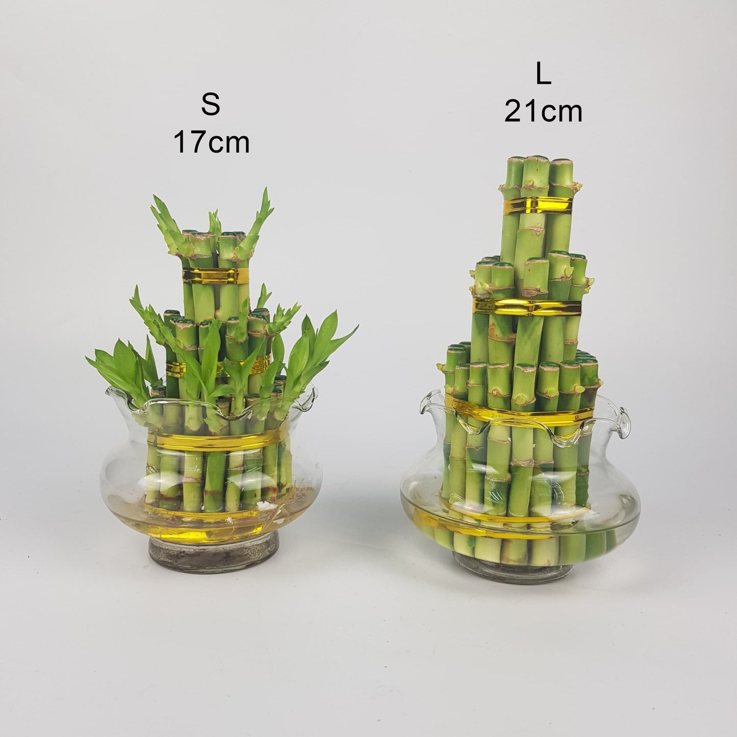 Lotus Bamboo Tower L - 21 cm