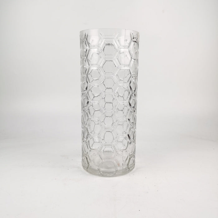 Glass Vase Round ⌀12cm x H30cm