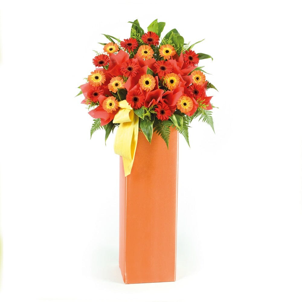 Jubilant Dawn - Congratulatory Flower Stand