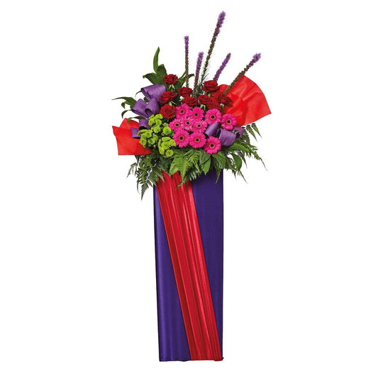 Success And Luck - Congratulatory Flower Stand