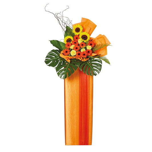 Sunny Achievements - Congratulatory Flower Stand