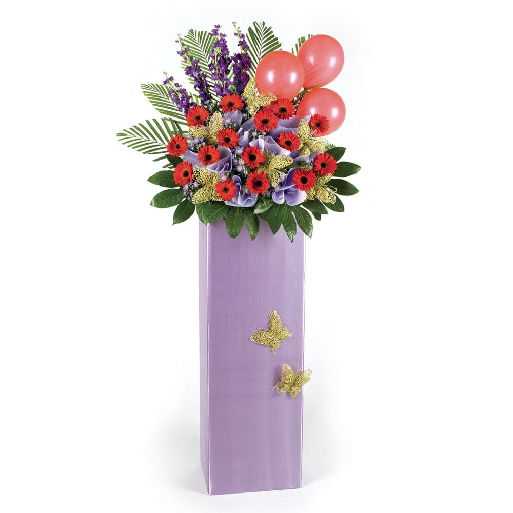 Blooming Fortune - Congratulatory Flower Stand