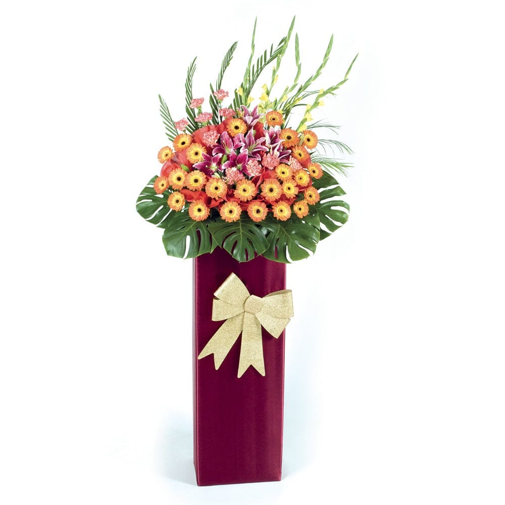 Artistic Charm - Congratulatory Flower Stand