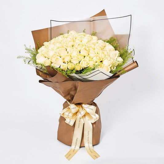 Hello, Beautiful - 99 Roses Bouquet