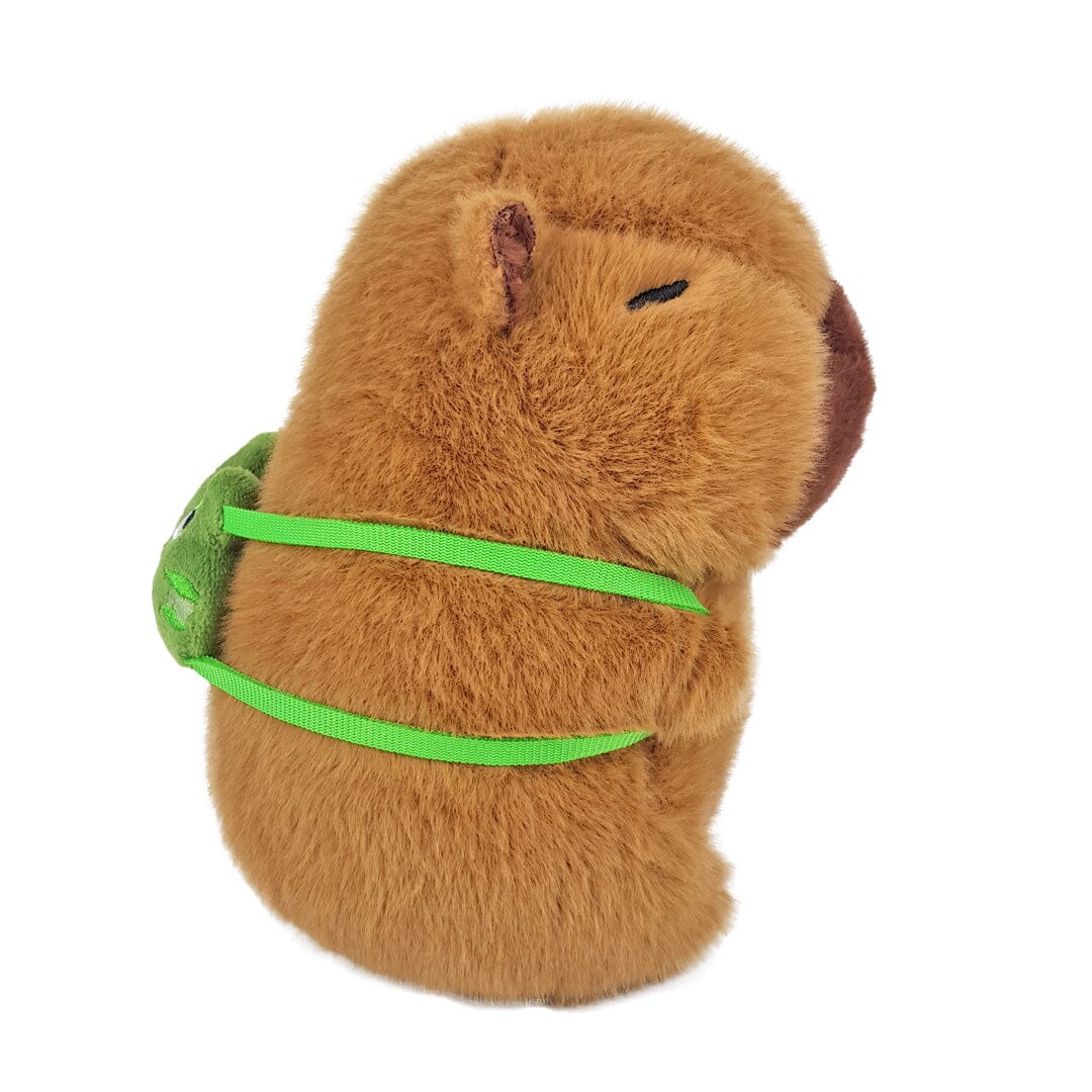 Capybara with Green Bag Plushies