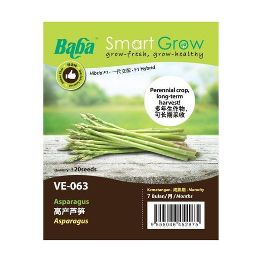 BABA Vegetable Seeds - Asparagus