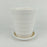 Ceramic Vase XS1002-YB M (Imported) - White