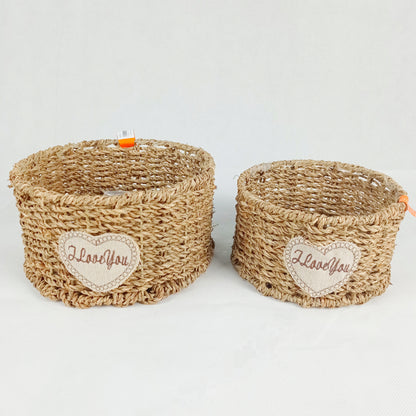 Rattan Basket (S) Round