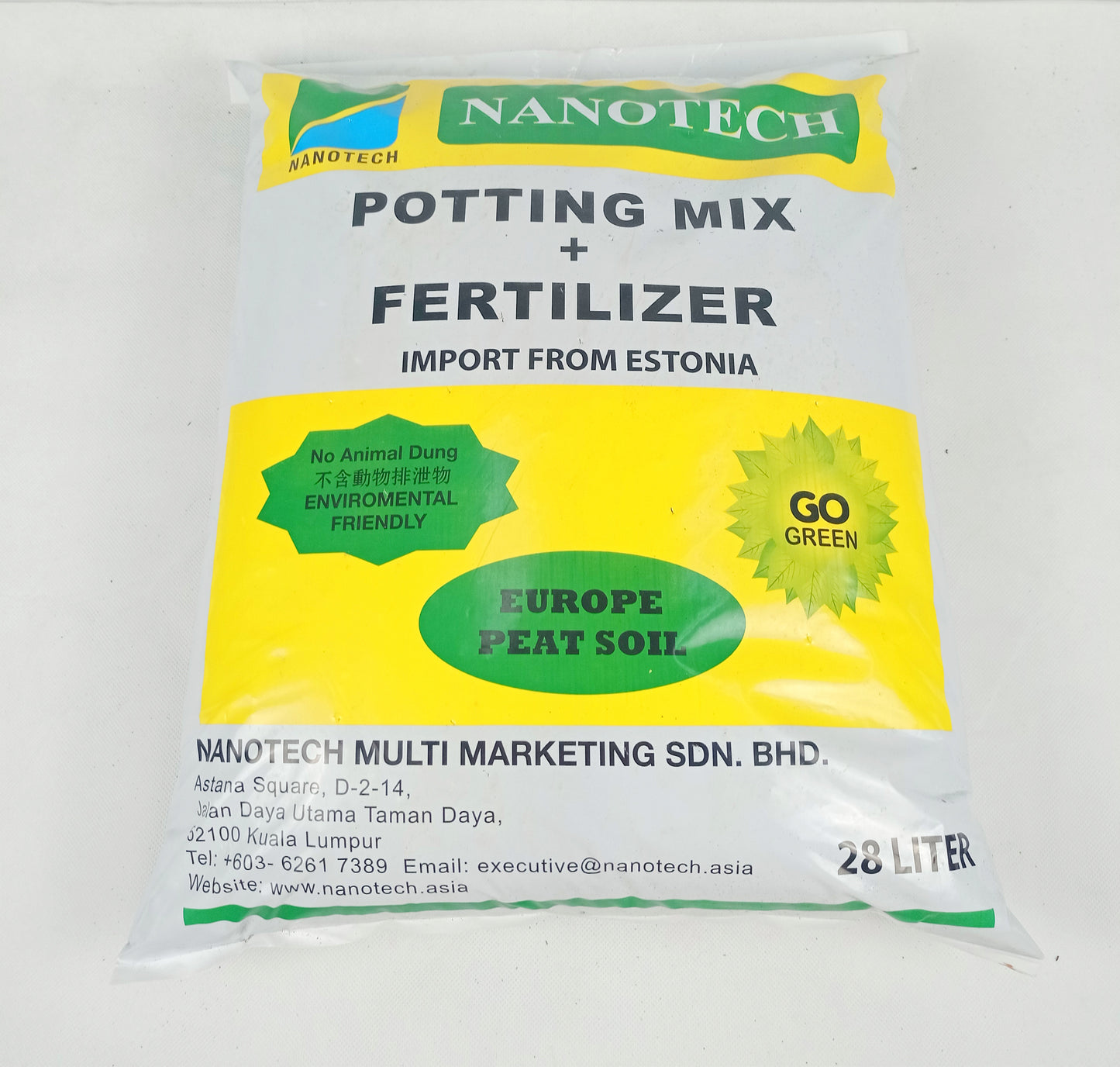 Nanotech Potting Mix (28L)