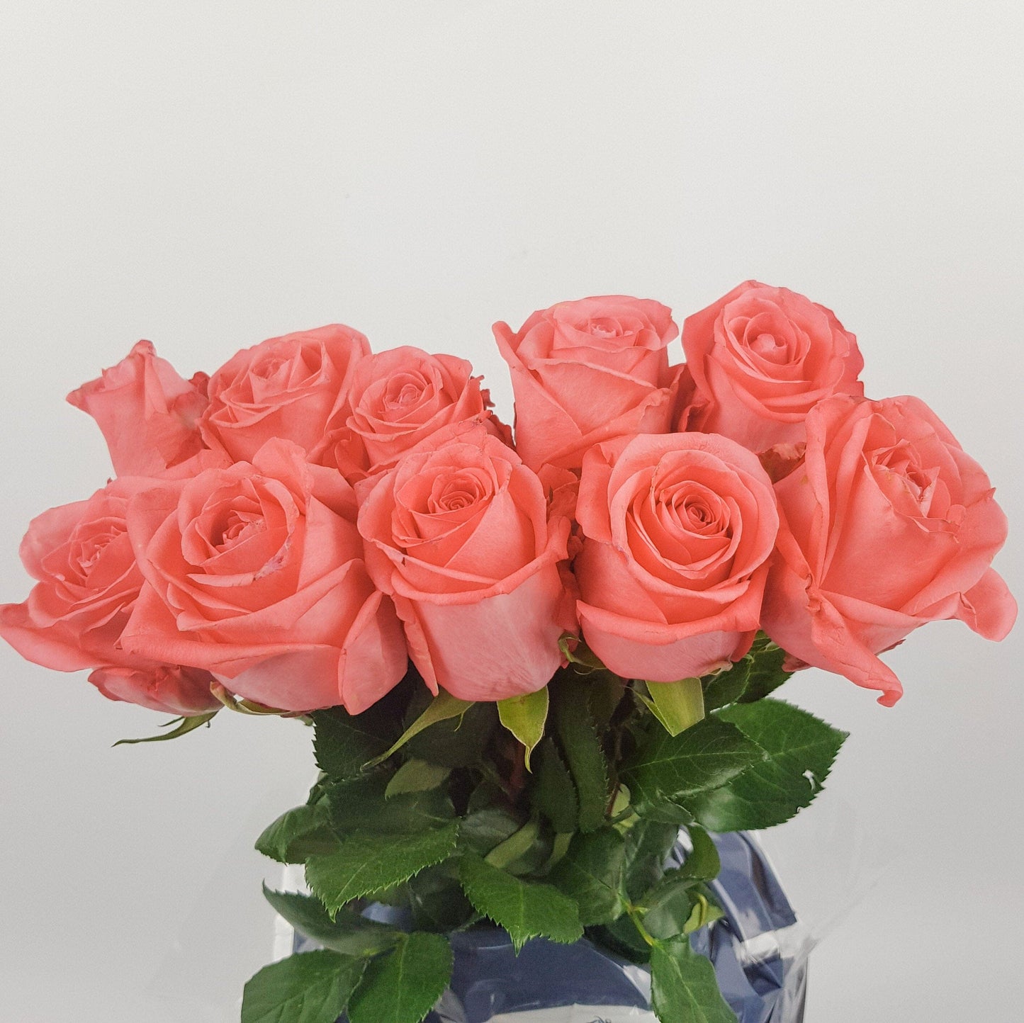 Rose 40cm  - Orange Salmon