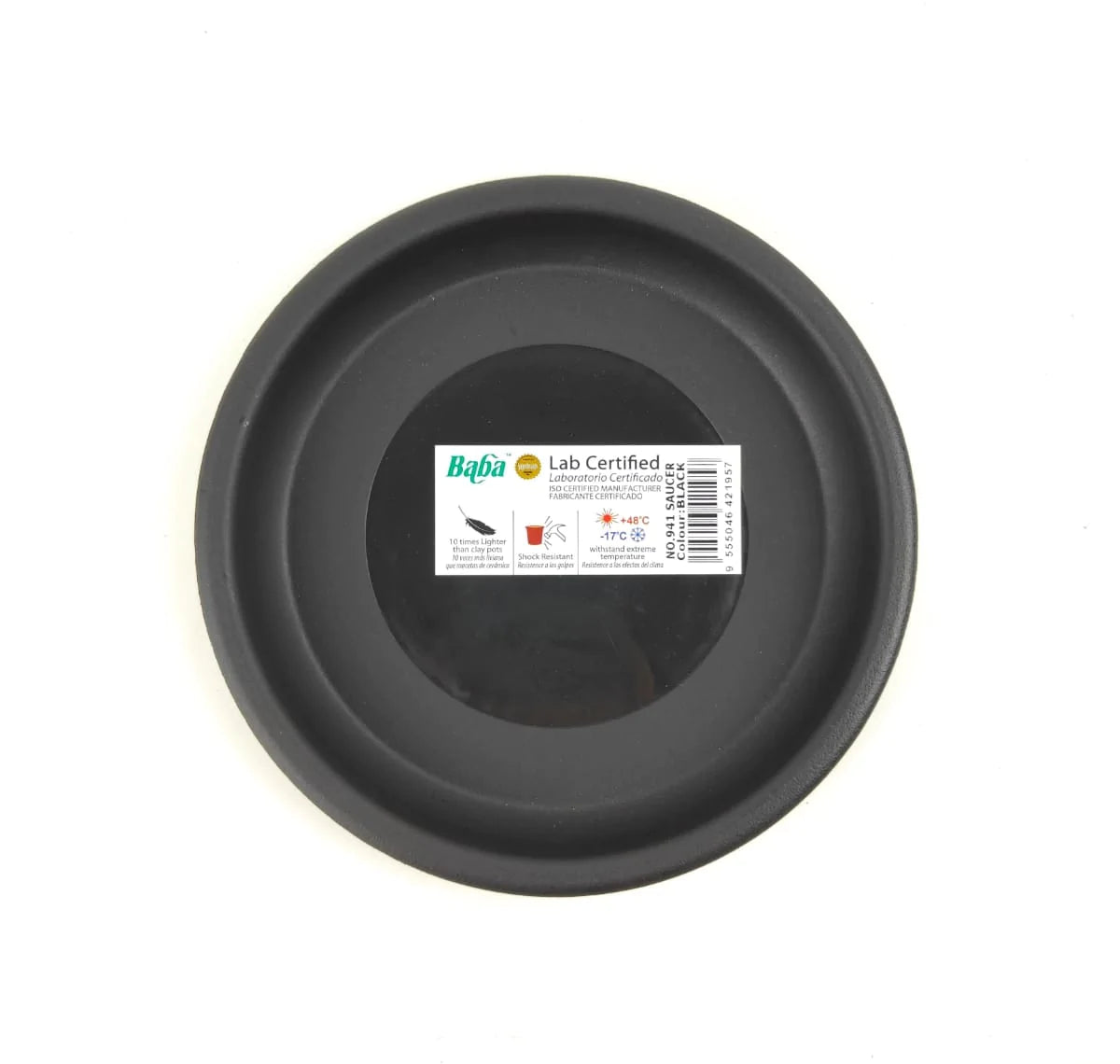 BABA 941 Saucer - Black