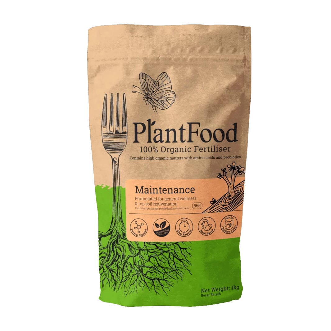 PlantFood 100% Organic Fertilizer - Maintenance (1.0 kg)